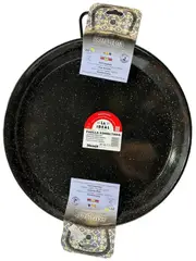 Garcima Spanish Enamel Paella Pan 30cm - perfect for four