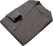 [Mkjuuior] Winter Knit Mens Button Cardigan Sweaters Casual Men Coats Jacket