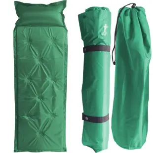 【野外休閒】露營防潮可拼接自動充氣睡墊(充氣床墊)