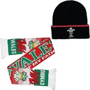 Official Wales Rugby Winter Bronx Hat - Welsh Rugby Hat - Unisex Winter Hat