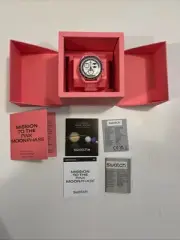 NEW omega x swatch Bioceramic MoonSwatch MISSION TO THE PINK MOONPHASE SO33P700