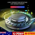 Solar Rotation Car Air Freshener Automatic Car Perfume Essential Oil Diffuser