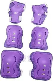 Set Child Roller Skating Protective Equipment Pink