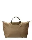 Longchamp Le Pliage Original Large Canvas Short Handle Travel Bag Women's Green
