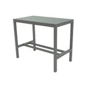 Hartman Graphite Roma Bar Table