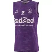 NRL 2025 Training Singlet - Melbourne Storm - Purple - Adult - Mens