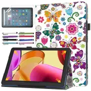 Amazon Fire HD 10 inch Tablet Case (13th Generation) Folding Stand Folio Cover