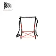 TRIUMPH STAG CONVERTIBLE HARDTOP STAND STORAGE TROLLEY RED - 050