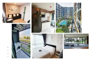 蘇汪納蓬國際機場的1臥室公寓 - 25平方公尺/1間專用衛浴Condo BKK Airport near Mall Market & skytrain