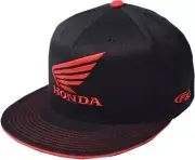 FACTORY EFFEX-APPAREL 17-88392 Honda Wing Flex-Fit Hat Lg/XL Black