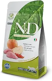 Farmina Natural & Delicious Grain Free Boar and Apple Adult Cat, 11 lb Bag