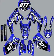 Graphics for Suzuki RMZ250 2007-2009 Decals Cameleon Custom