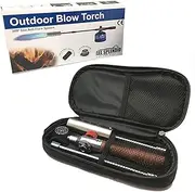 All Splendid Weed Torch, Weeds Killer Burner, Glass Blower Torch, Flame Thrower with Self-Igniting Metal Safety Torch Big Flame 1050℃ Anti Flare System and Adapter for Outdoor Garden Yard