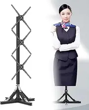 3D Splicing Holographic Display Fan 3 Pcs With Stand Set, Hologram Advertising Display LED Fan With WiFi & Bluetooth, App And Remote Control, For Halloween Party