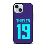 ADAM THIELEN MINNESOTA NUMBER 防摔保護套適用於 IPHONE 手機殼 14 PLUS 15