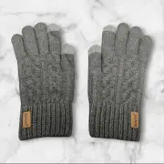 Unisex Alpaca Wool Gloves: Touchscreen Compatible, Warm, Stylish for Winter Soft