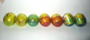LOT of 7 SIMPSONS MINI BOBBLE HEAD FIGURES Series 1 with Containers TOMY 2002
