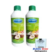 HY-GEN COCO GROW A&B 1L/5L/20L HIGH QUALITY GROWING HYDROPONIC NUTRIENTS HYGEN