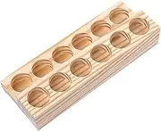 ORFOFE Box Essential Oil Storage Box Essential Oil Organizer for Safe Travel Display Lightweight Aromatherapy Bottle Holder present