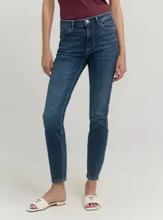 GUESS 1981 High-Rise Skinny Fit Jeans - Minimale Size: 30, Spandex
