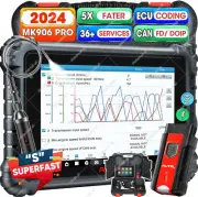 Autel MaxiSys MK906 PRO Auto Car Diagnostic Scanner E~CU Coding Up of MS906 PRO