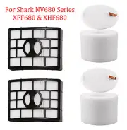 2SET NV680 Filter , for Shark NV680, NV681, NV682, NV683 Replacement Parts