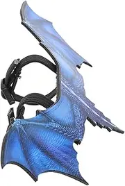 Happyyami Reptile Stylish Wing Shaped Traction Harness for Bearded Dragons Lizards Lightweight Decorative Chest Strap for Easy Outdoor Walks Reptile Accessory