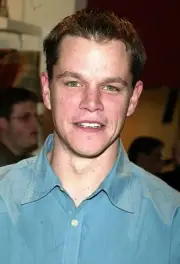 Matt Damon at NY Special Party for "The Bourne Identity" to Benefi- Old Photo 4