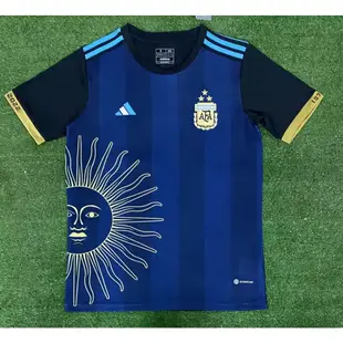 2324国家隊泰版足球衣 阿根廷 太陽版 阿根廷足球服 足球衣 阿根廷足球衣 阿根廷隊服 球迷版球衣