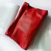 Unbrand Leather Design Handbags New Clutch Bag Evening Phone Pocket Women's High Quality dark red 32cm