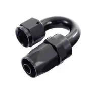 APS Pro Classic Reusable Aluminium Hose Swiwel Fitting, -12 JIC 8AN 180 Degree
