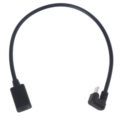 180 Degree 30cm Type C Female to Micro USB Male Charge Cable for Micro USB Phone