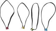 Totority 4pcs Fishing Tackle Elastic Line Spooler Holder for Effortless Line Threading User-friendly Design Versatile Fishing Accessories Kit for Beginners and Experienced Anglers