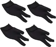 NOLITOY Hair Styling Mitts Set of 4 Heat Proof Finger Gloves for Curling Iron Protect Your Fingers Reusable Easy to Clean
