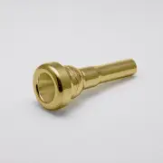 Genuine Curry 24K Gold Flugelhorn Mouthpiece (Small Morse/Bach Taper), 8.5FLM