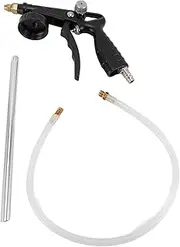 Fdit Air Undercoating Spray Gun Pneumatic Automotive Rustproofing Sprayer with Quick Connector Hose & Stainless Steel Tube, Ergonomic Design for Truck Bed Liners