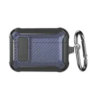 Carbon Fiber Case Cover for Airpods Pro 2 2nd & 3rd GEN. BLUE