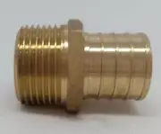 1" MPT (Male Pipe Thread) x 3/4" Crimp~LEAD FREE! Bag of 10