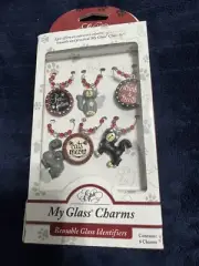 Kitty Cat Epic My Glass Wine Charms Goes On stems no more mixing up party drinks