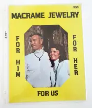 1975 Macrame Jewelry For Him For Her For Us Necklace Patterns Craft Book