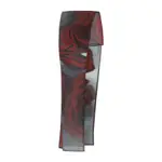 [Jean Paul Gaultier] Jean Paul Gaultier-White Blurry Roses Asymmetric Polyamide Midi Skirt-Donna XS