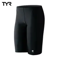 在飛比找Yahoo!奇摩拍賣優惠-~有氧小舖~ 美國品牌 TYR 男用馬褲黑色訓練款泳褲Sol