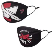 Essendon Bombers AFL 2 Pack Adult Washable Face Mask Christmas in July Sale