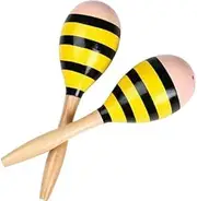 Maracas, Wooden Shaker Musical Percussion Instrument