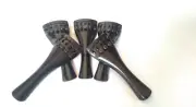 remium Ebony Violin Tailpiece - Full Size 4/4 - Handcrafted Tailpiece for Round