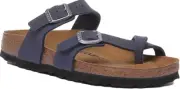 Birkenstock Mayari Navy Blue Birko-flor, Size 42 (L11, M9) Narrow - NWB