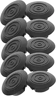 HEALEEP 10pcs Automotive Drain Plugs for Side Skirts Durable Plastic Body Plugs Precision Fit Anti-Splash Covers for Weather-Resistant Mudguard Accessories