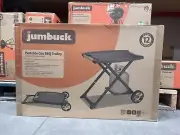 Jumbuck Portable Gas BBQ Foldable Trolley - (BBQ burner & cylinder not included)