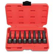 TTI 8 Piece 1/2" Drive Metric Spline Impact Socket Set M5-M18