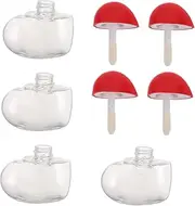 VALICLUD 4pcs Refillable Lipstick Tube for DIY Lip Gloss Lipstick Making Portable Empty Cosmetic Jars for Versatile Makeup for All Styles Looks